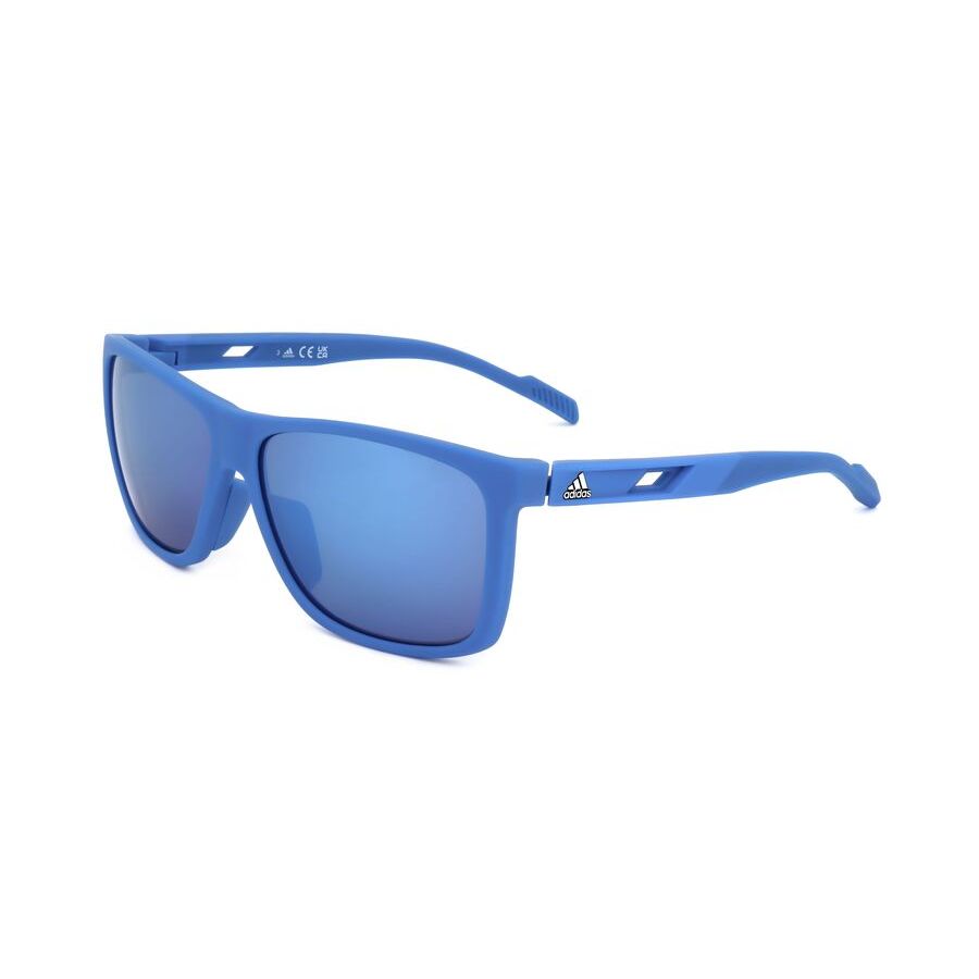 adidas men's blue geometric sunglasses sp0067 92x adidas men's blue geometric sunglasses sp0067 92x