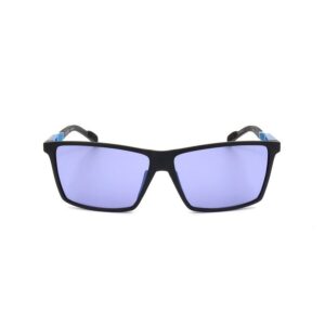 adidas men's blue round sunglasses sp0058 02v 1