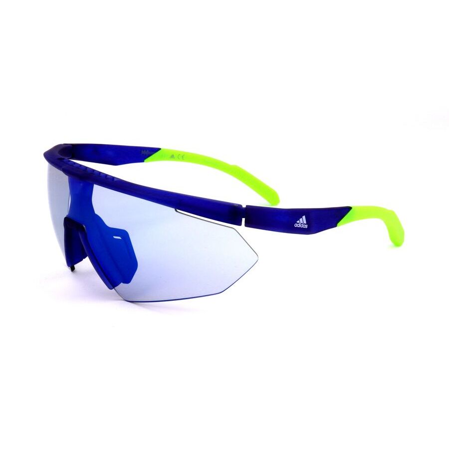 adidas men's blue shield sunglasses sp0015 adidas men's blue shield sunglasses sp0015