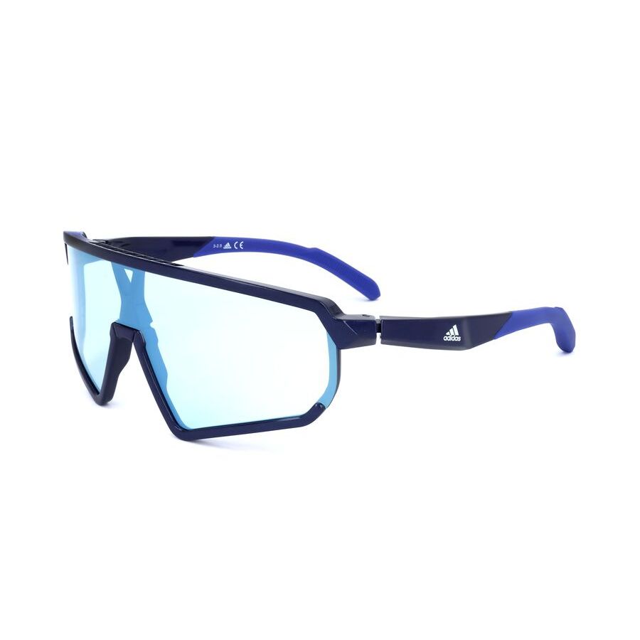 adidas men's blue shield sunglasses sp0017 02e 4 adidas men's blue shield sunglasses sp0017 02e 4