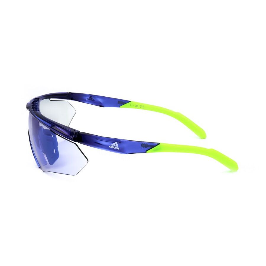 adidas men's blue shield sunglasses sp0027 91x 2 adidas men's blue shield sunglasses sp0027 91x 2