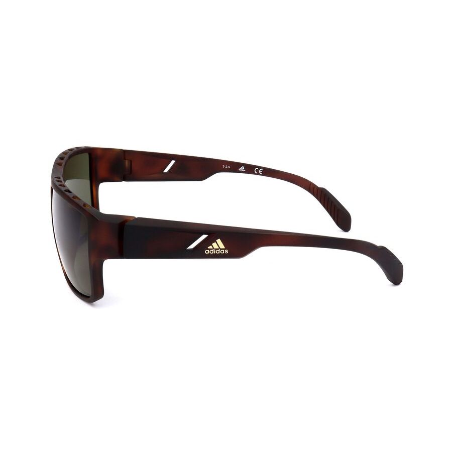 adidas men's brown rectangular sunglasses sp0006 adidas men's brown rectangular sunglasses sp0006