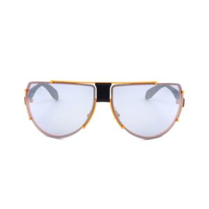 adidas men's orange aviator sunglasses or0031