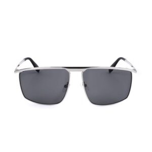 adidas men's silver tone aviator sunglasses or0029 f 02g 2