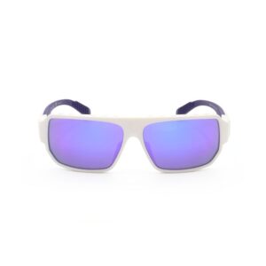 Home adidas men's white rectangular sunglasses sp0038 21z 2