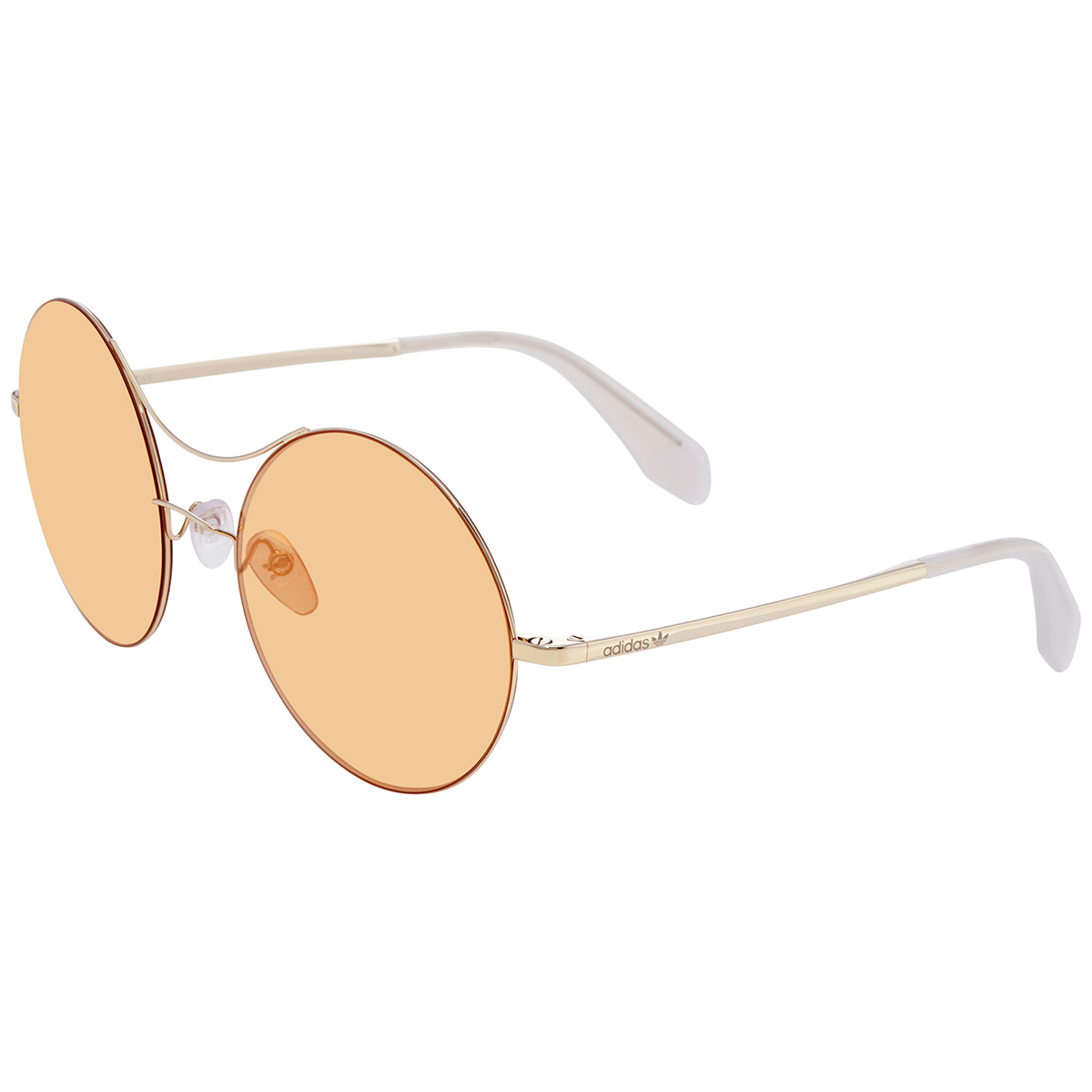 adidas originals brown mirror round ladies sunglasses or0002 32g 57 adidas originals brown mirror round ladies sunglasses or0002 32g 57