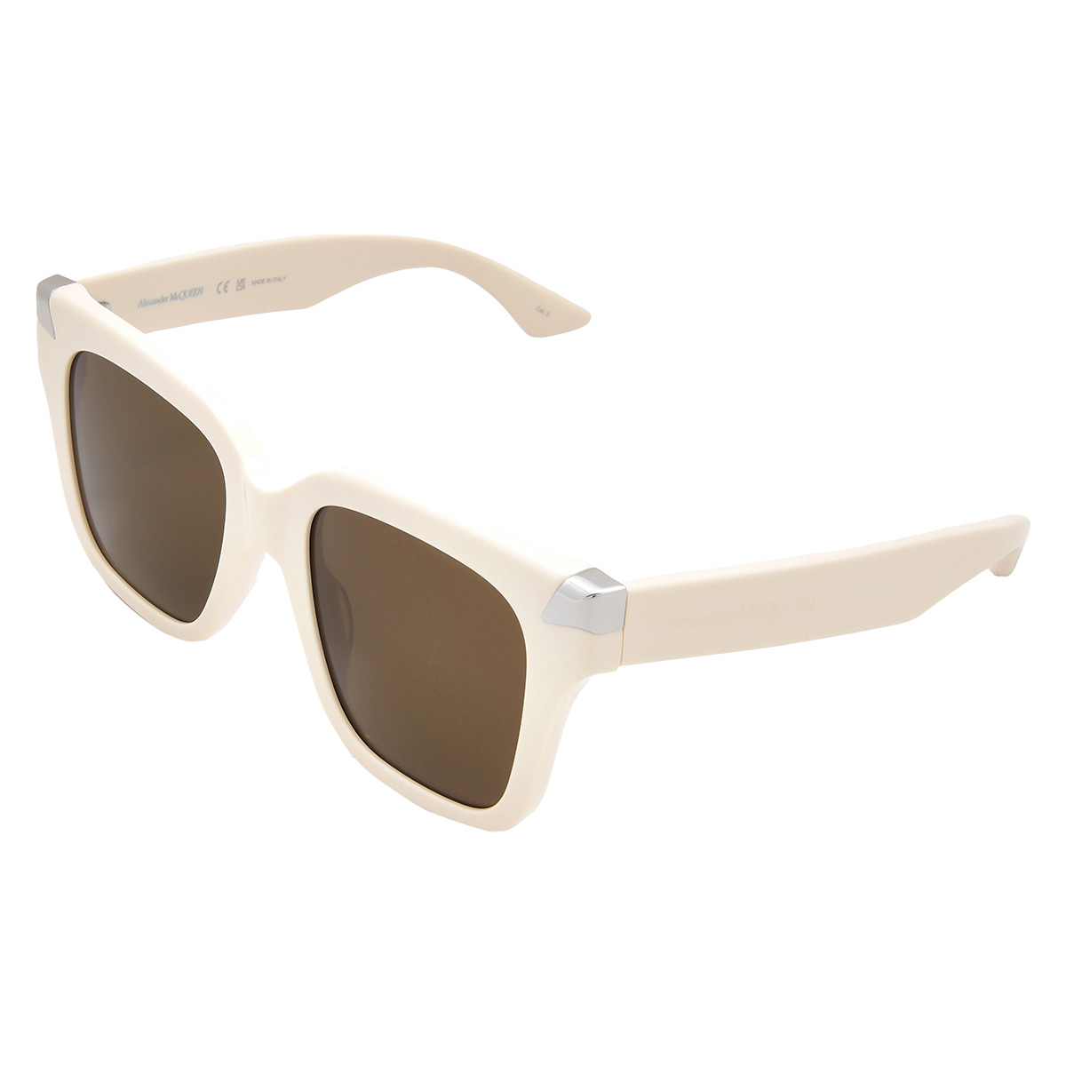 alexander mcqueen brown square ladies sunglasses am0440s 004 53 alexander mcqueen brown square ladies sunglasses am0440s 004 53