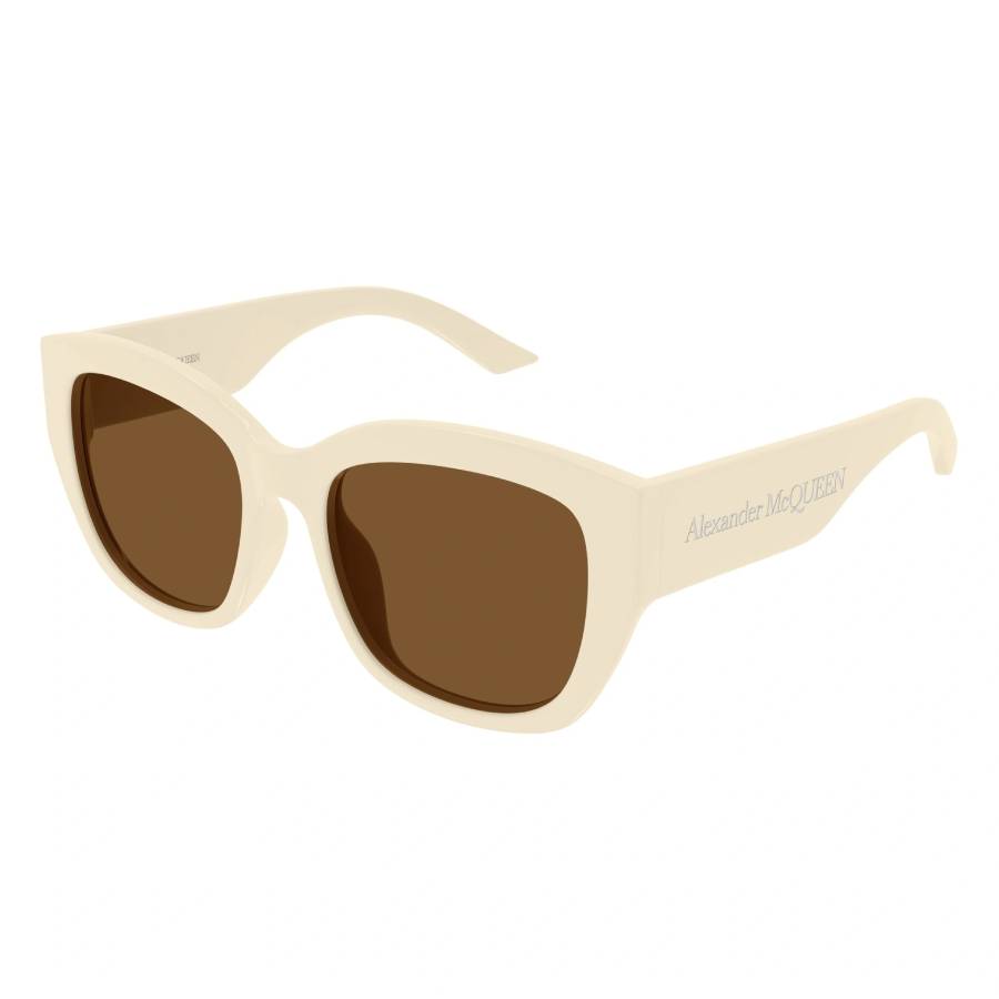 alexander mcqueen brown square ladies sunglasses am0451sa 004 55 alexander mcqueen brown square ladies sunglasses am0451sa 004 55