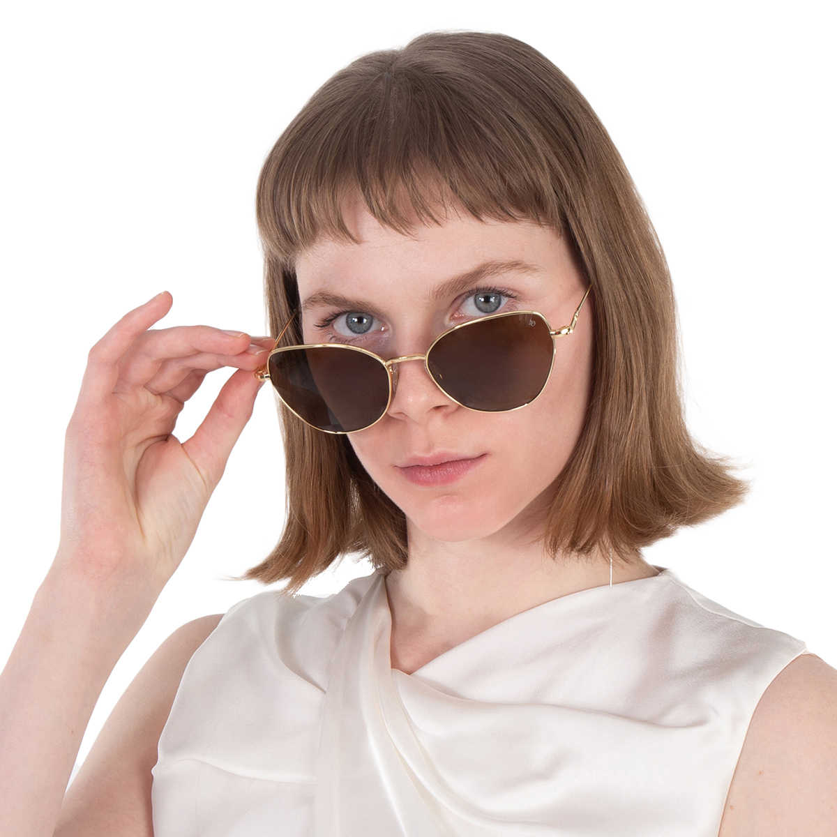 american optical brown cat eye ladies sunglasses whitney 3 58 american optical brown cat eye ladies sunglasses whitney 3 58