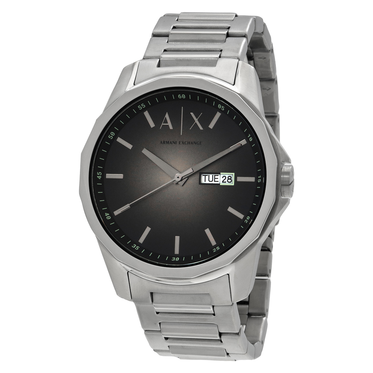 armani exchange banks quartz grey dial men's watch ax1764 armani exchange banks quartz grey dial men's watch ax1764