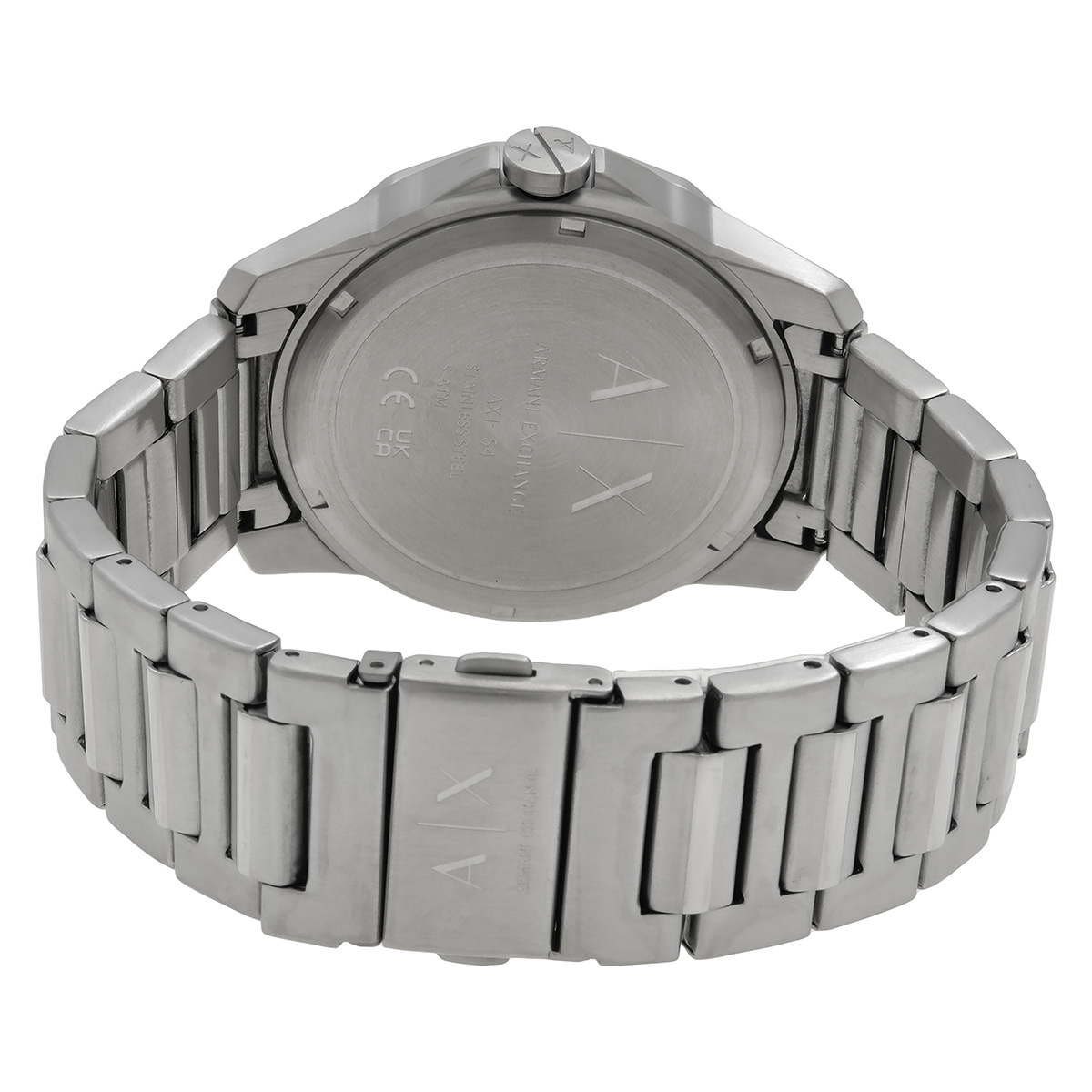 armani exchange banks quartz grey dial men's watch ax1764 armani exchange banks quartz grey dial men's watch ax1764