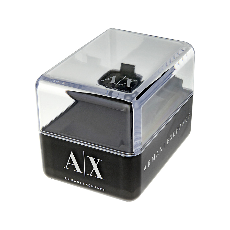 armani exchange black dial stainless steel men's watch ax2103 armani exchange black dial stainless steel men's watch ax2103