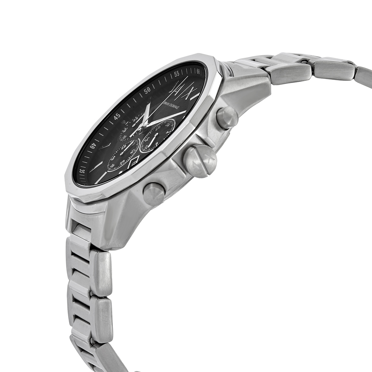 armani exchange chronograph quartz black dial men's watch ax1720 armani exchange chronograph quartz black dial men's watch ax1720