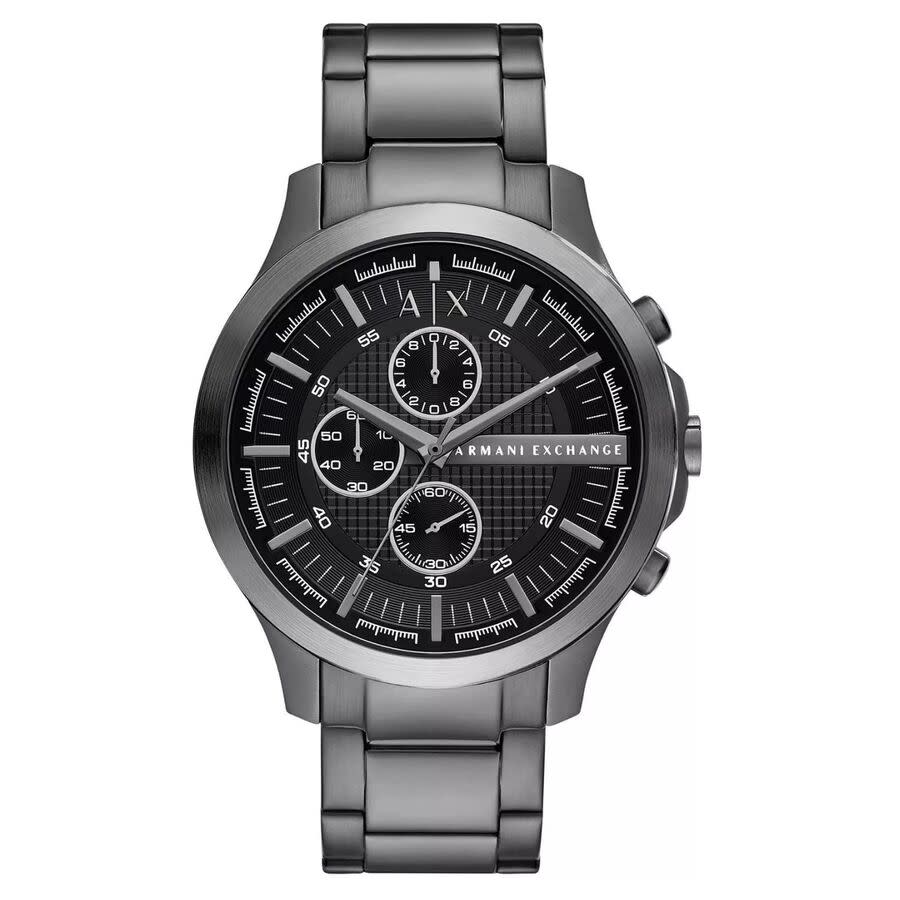 armani exchange chronograph quartz black dial men's watch ax2454 armani exchange chronograph quartz black dial men's watch ax2454