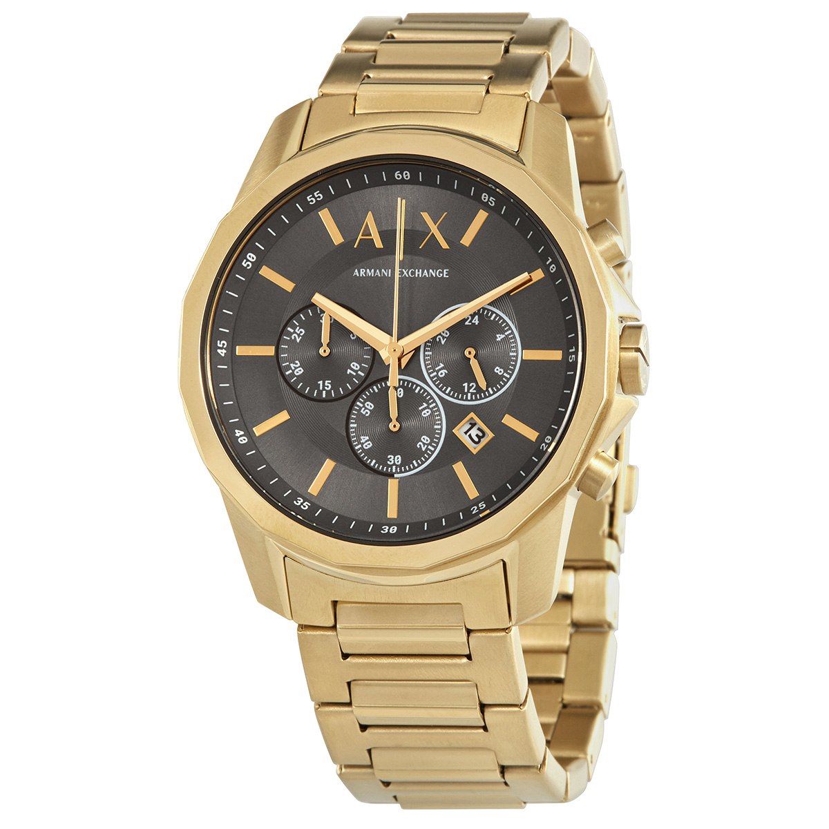 armani exchange chronograph quartz grey dial men's watch ax1721 armani exchange chronograph quartz grey dial men's watch ax1721