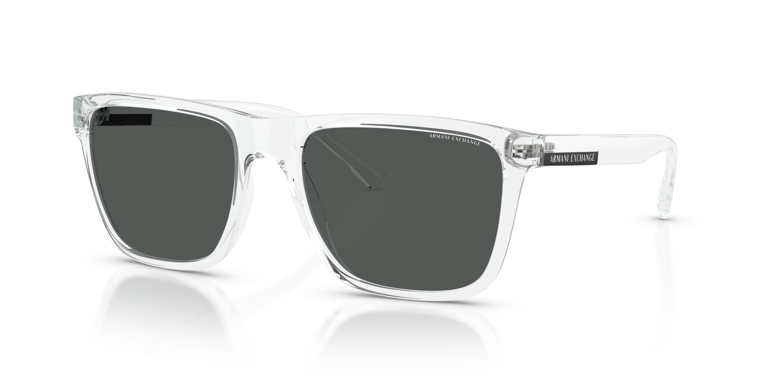 armani exchange dark grey sport men's sunglasses ax4080s 823587 57 armani exchange dark grey sport men's sunglasses ax4080s 823587 57