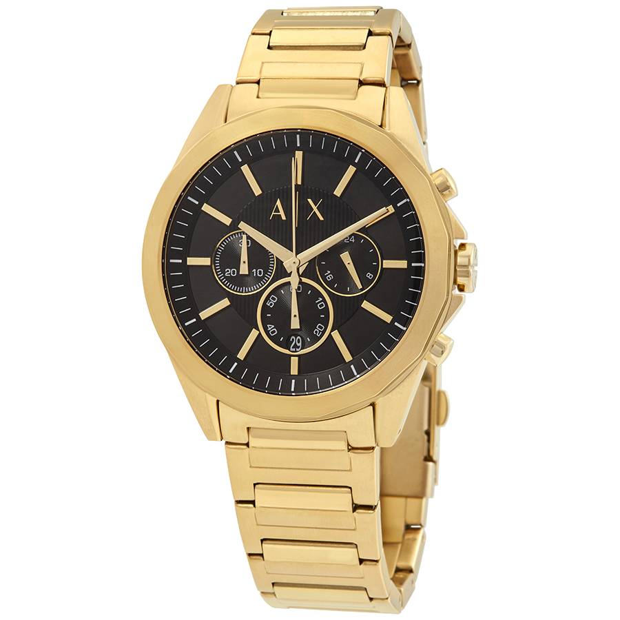 armani exchange drexler chronograph black dial men's watch ax2611 armani exchange drexler chronograph black dial men's watch ax2611