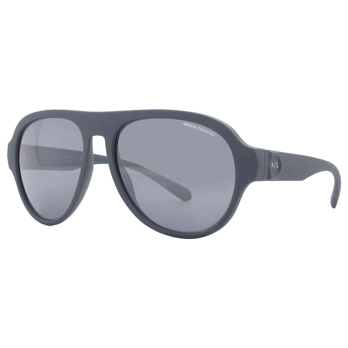 armani exchange grey mirror pilot men's sunglasses ax4126su 83016g 58 armani exchange grey mirror pilot men's sunglasses ax4126su 83016g 58