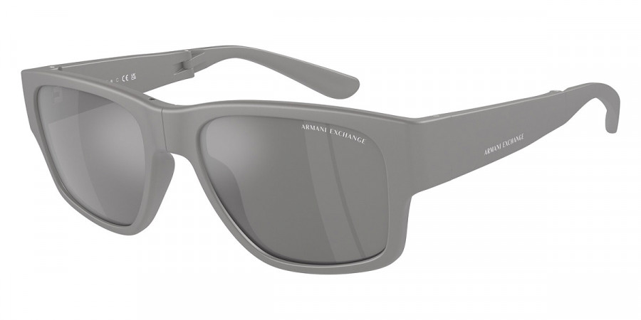 armani exchange grey mirror square men's sunglasses ax4141su 81806g 56 armani exchange grey mirror square men's sunglasses ax4141su 81806g 56