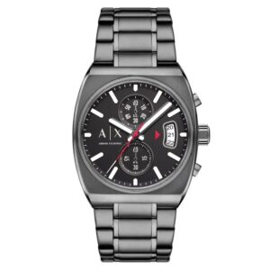 Home armani exchange oliver chronograph quartz black dial men's watch ax2823