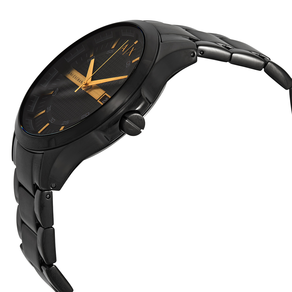 armani exchange quartz black dial men's watch ax2413 armani exchange quartz black dial men's watch ax2413