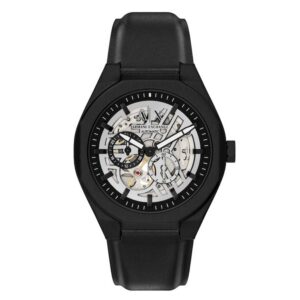 armani exchange sync chronograph automatic silver dial men's watch ax4297