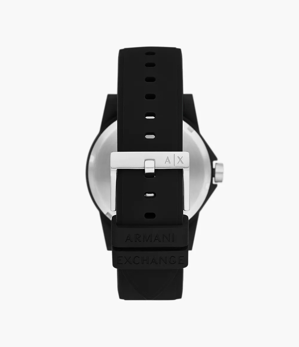 armani exchange three hand quartz black dial men's watch ax2520 armani exchange three hand quartz black dial men's watch ax2520