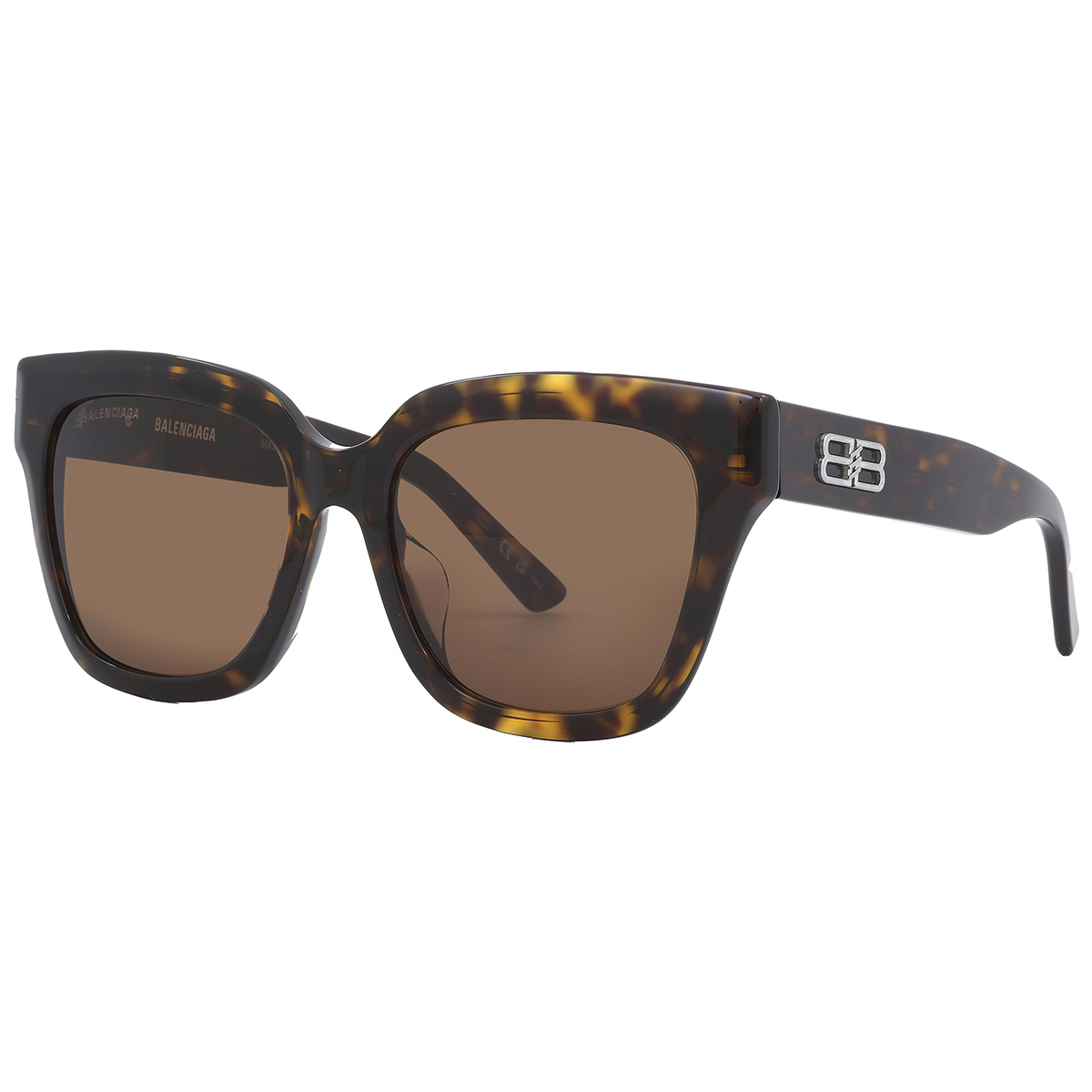balenciaga brown square ladies sunglasses bb0237sa 002 55 balenciaga brown square ladies sunglasses bb0237sa 002 55