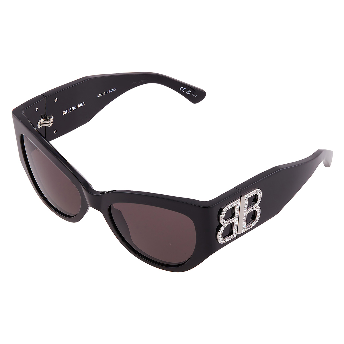balenciaga grey butterfly ladies sunglasses bb0322s 007 55 balenciaga grey butterfly ladies sunglasses bb0322s 007 55