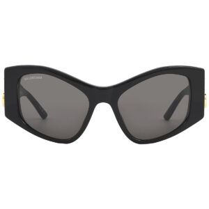 balenciaga grey cat eye ladies sunglasses bb0287s 001 55