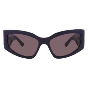 balenciaga grey cat eye ladies sunglasses bb0321s 007 57