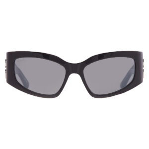 balenciaga grey cat eye ladies sunglasses bb0321s 009 57