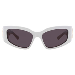 balenciaga grey cat eye ladies sunglasses bb0321s 010 57