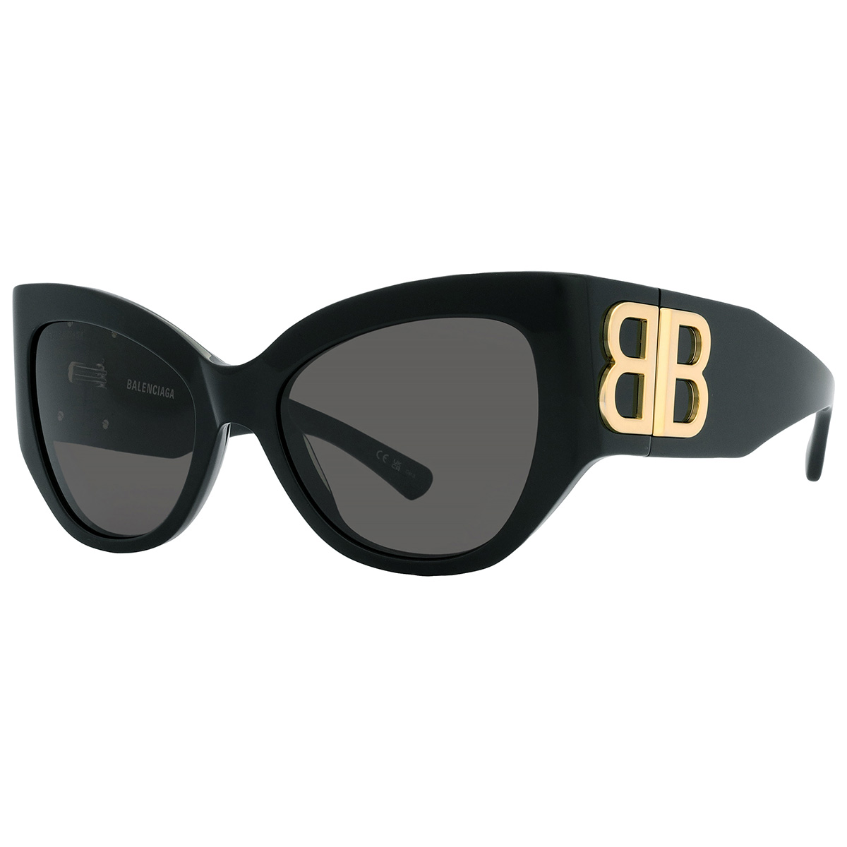 balenciaga grey cat eye ladies sunglasses bb0322s 002 55 balenciaga grey cat eye ladies sunglasses bb0322s 002 55