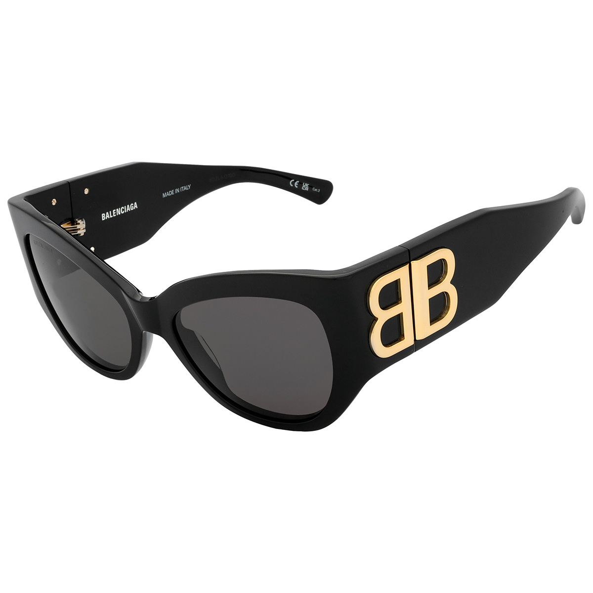 balenciaga grey cat eye ladies sunglasses bb0322s 002 55 balenciaga grey cat eye ladies sunglasses bb0322s 002 55