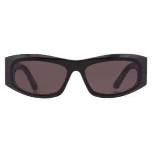 balenciaga grey cat eye ladies sunglasses bb0395s 001 60