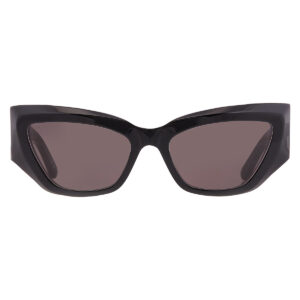 balenciaga grey cat eye ladies sunglasses bb0444s 002 60