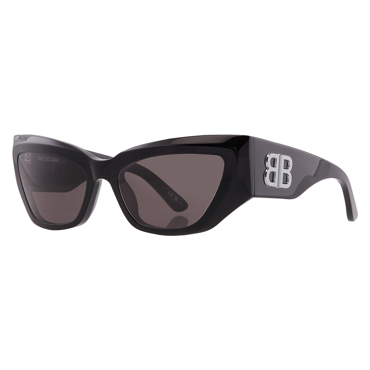 balenciaga grey cat eye ladies sunglasses bb0444s 002 60 balenciaga grey cat eye ladies sunglasses bb0444s 002 60