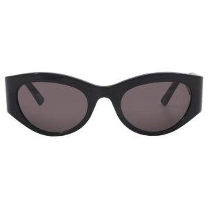 balenciaga grey oval ladies sunglasses bb0330sk 001 54