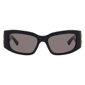 balenciaga grey rectangular ladies sunglasses bb0360s 005 56