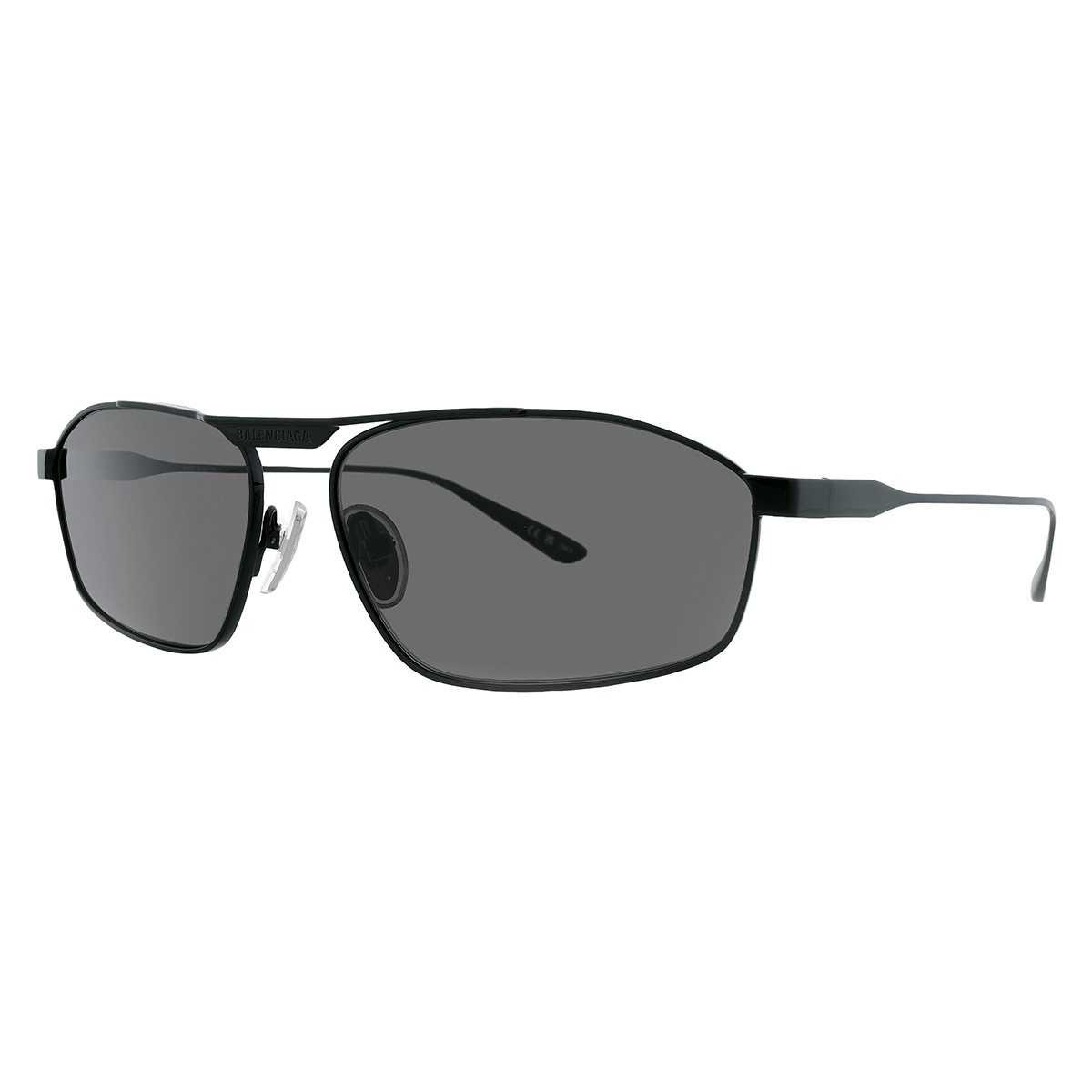 balenciaga grey rectangular men's sunglasses bb0416s 001 63 balenciaga grey rectangular men's sunglasses bb0416s 001 63