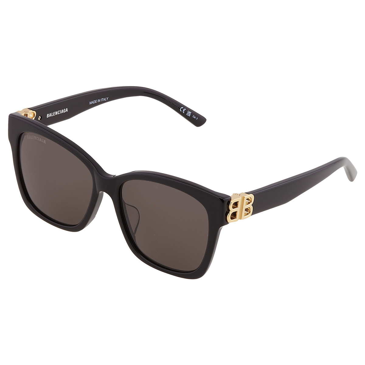 balenciaga grey square ladies sunglasses bb0102sa 001 57 balenciaga grey square ladies sunglasses bb0102sa 001 57