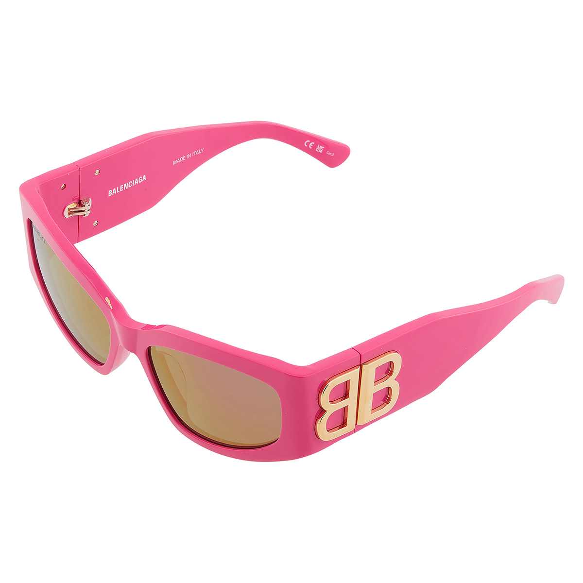 balenciaga pink mirror cat eye ladies sunglasses bb0321s 011 57 balenciaga pink mirror cat eye ladies sunglasses bb0321s 011 57
