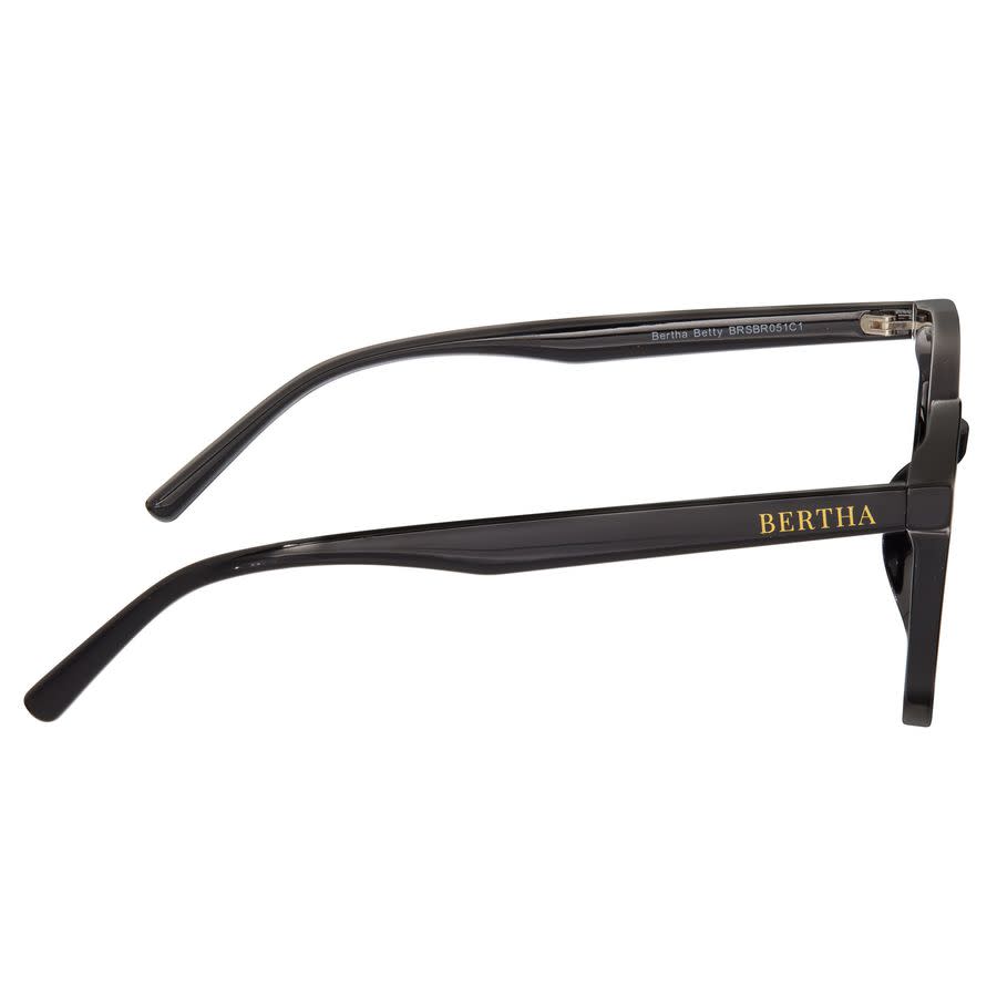bertha ladies black round sunglasses brsbr051c1 bertha ladies black round sunglasses brsbr051c1