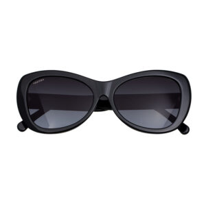 Home bertha ladies black square sunglasses brsit101 2