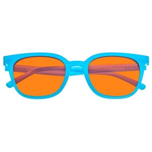 Home bertha ladies blue round sunglasses brsbr051c5