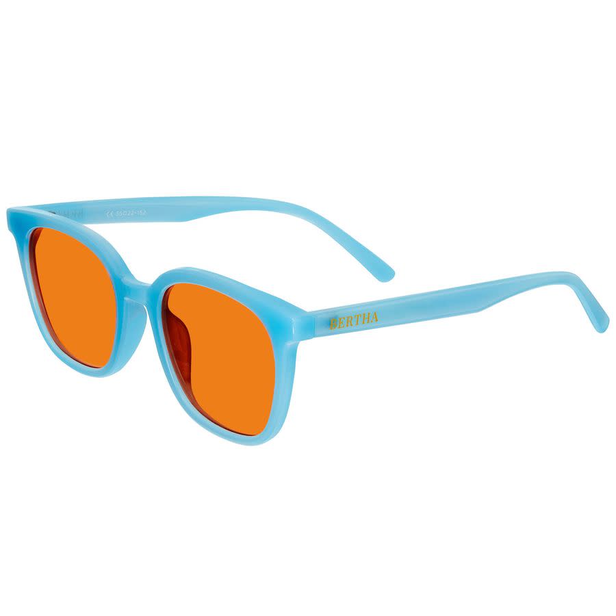 bertha ladies blue round sunglasses brsbr051c5 bertha ladies blue round sunglasses brsbr051c5