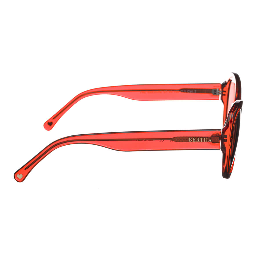 bertha ladies orange square sunglasses brsit101 1 bertha ladies orange square sunglasses brsit101 1