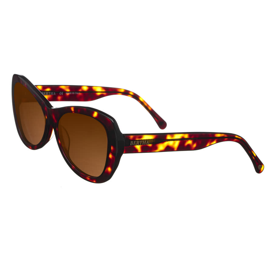 bertha ladies tortoise square sunglasses brsit101 3 bertha ladies tortoise square sunglasses brsit101 3
