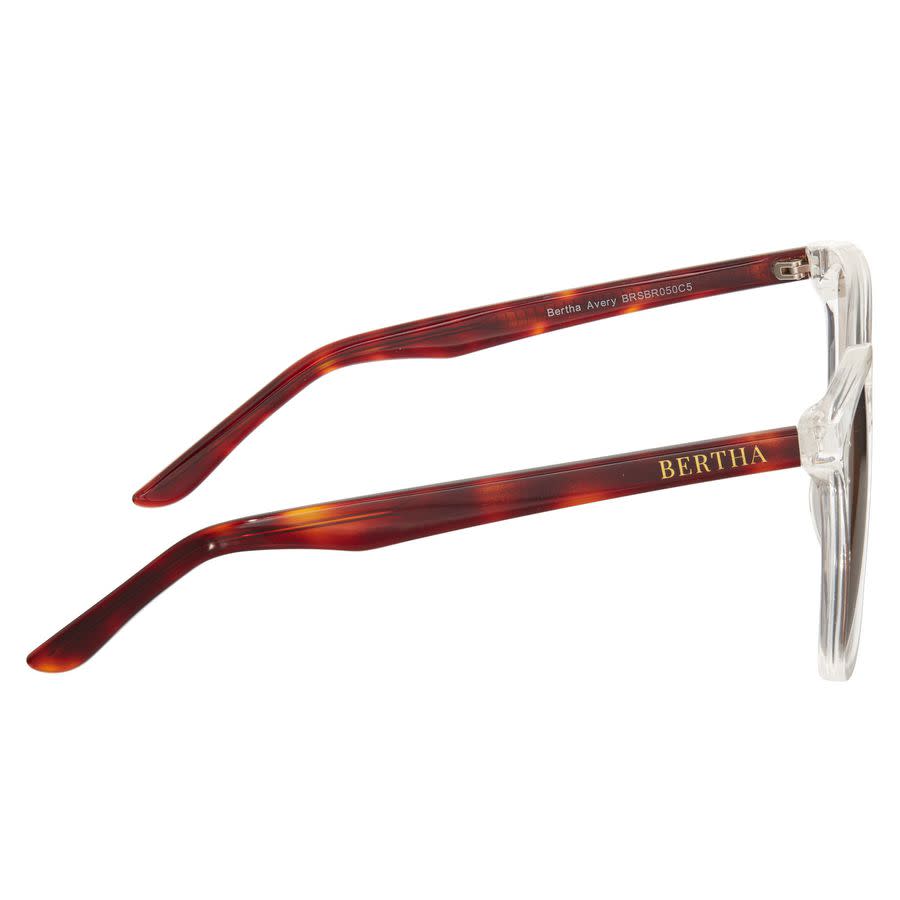 bertha ladies transparent round sunglasses brsbr050c5 bertha ladies transparent round sunglasses brsbr050c5